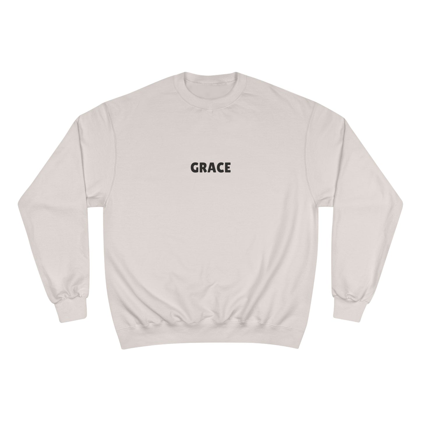 Grace Champion Sweatshirt, Inspirational Sweatshirt, Christian Apparel, Religious Gift, Faith-Based Clothing, Cozy Scripture Sweatshirt