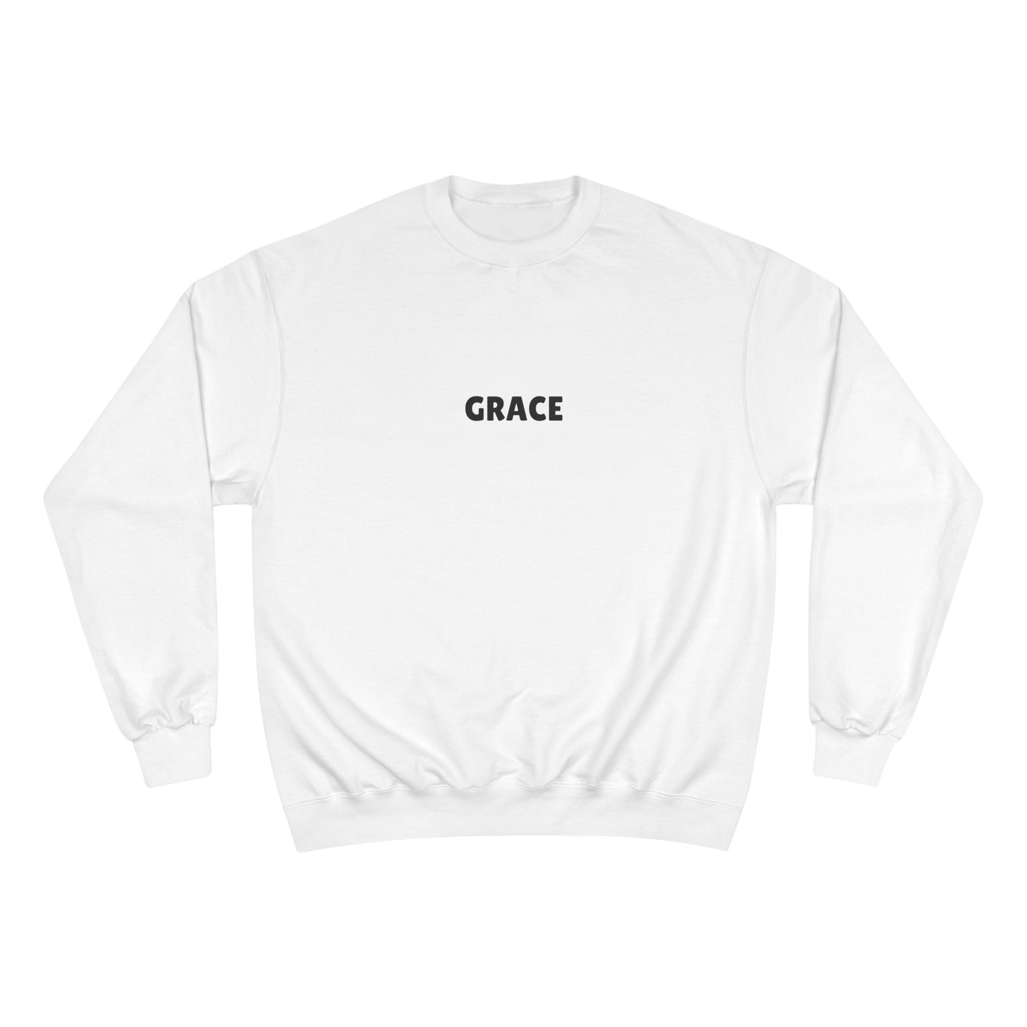 Grace Champion Sweatshirt, Inspirational Sweatshirt, Christian Apparel, Religious Gift, Faith-Based Clothing, Cozy Scripture Sweatshirt